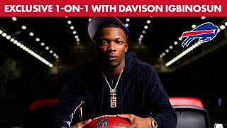 Exclusive 1-on-1 With Davison Igbinosun! | Buffalo Bills