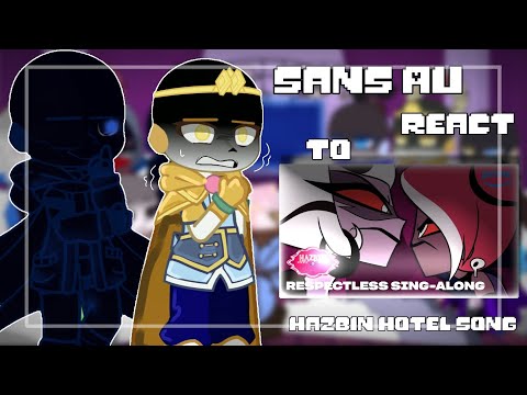 [🇺🇲/🇷🇺] — Sans AU react to "Respectless" Exclusive reaction TM (Hazbin Hotel)