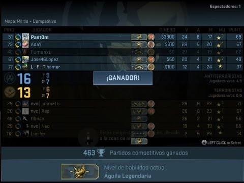 Counter Strike Global Offensive Militia - high rank - YouTube