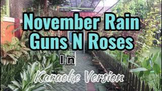 November Rain Karaoke Guns N Roses