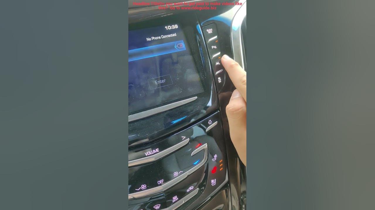 2016 Cadillac Escalade - How to Operate Lane Keep Assist - YouTube