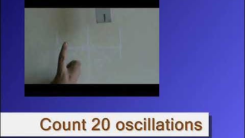 Physics Lab Demo :Compound pendulum