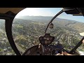 Narrated Helicopter Flight with Takeoff and Landing