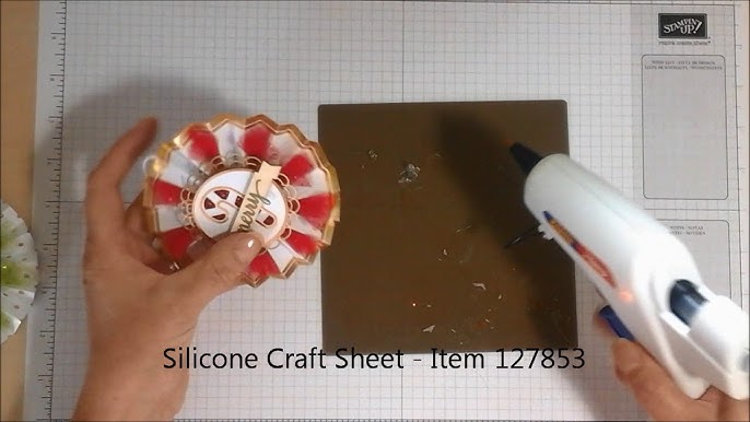 Monvict Full Size Hot Glue Gun Unboxing & Product Review + Card Making  Paper Crafts Tutorial Video 