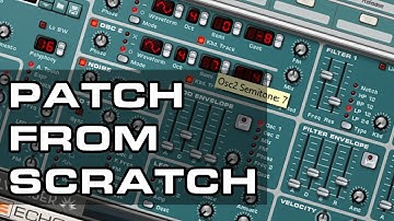 Patch from Scratch - Subtractor Polyphonic Synthesizer