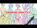 🙋🏼‍♀️ DRAWING THE FEMALE BODY (construction explained)