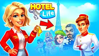 Satisfying Mobile Gameplay My Hotel Life All Levels Walkthrough Part 1 Top Video Tiktok screenshot 3
