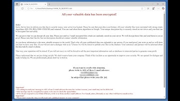 Taro ransomware (.taro virus) - how to remove?