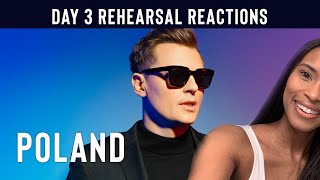 Eurovision Reaction: Day 3 Rehearsal, Poland [RAFAŁ, &quot;The Ride&quot;]