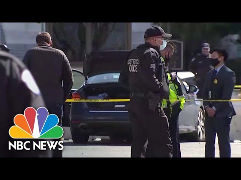 Investigation Underway After Vehicle Attack At U.S. Capitol | NBC Nightly News