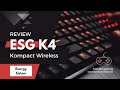Review energy sistem esg k4 kompact wireless el mejor teclado gaming 65 barato  espaol  2023