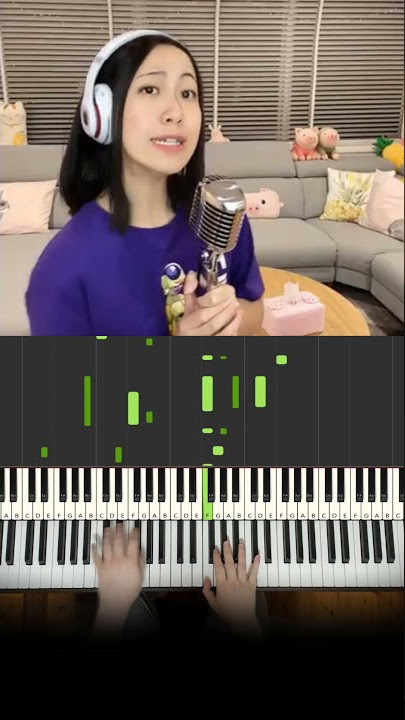 Bella Poarch Build a B*tch - Cover (Piano with Singing) #shorts
