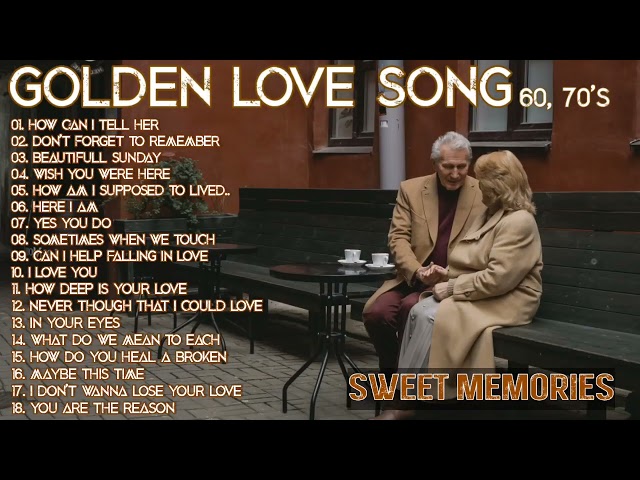 GOLDEN SWEET MEMORIES LOVE SONG 60s 70s || Lagu nostalgia barat terbaik sepanjang masa class=