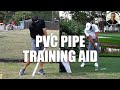 Pvc pipe training aid