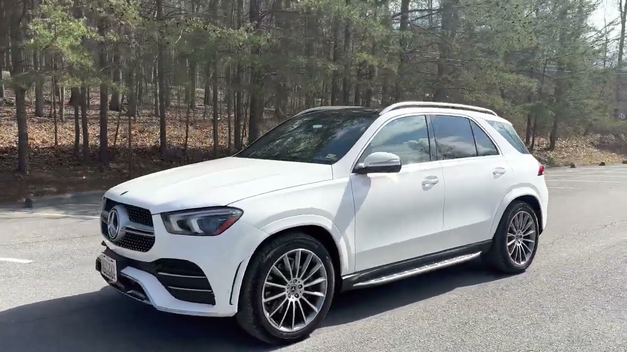 2021 Mercedes GLE450 with AMG package overview