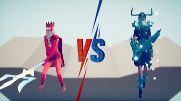POSEIDON vs DREAD KING! Poseidon VS Every Units | Totally Accurate Battle Simulator #tabs #vs