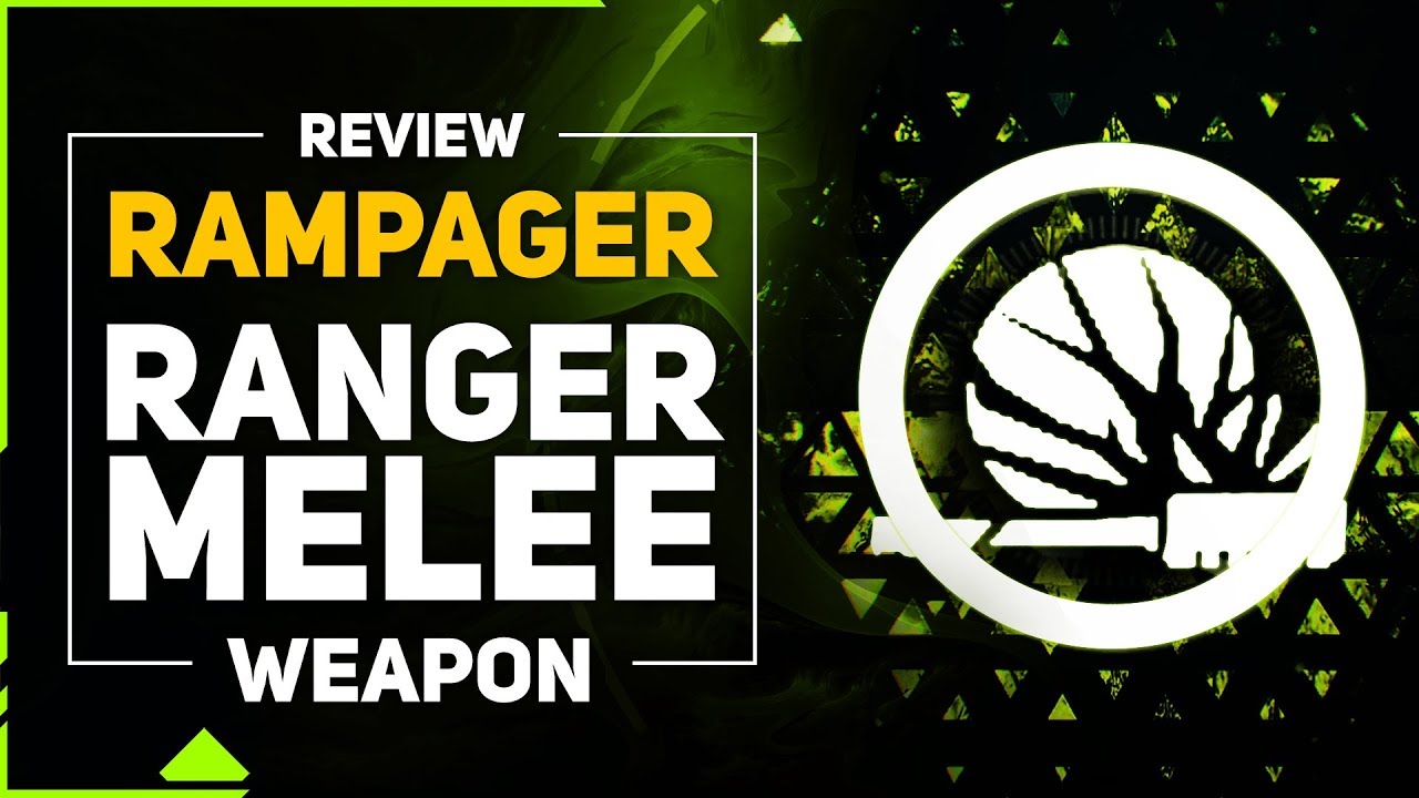 Anthem RAMPAGER | New Ranger Melee Weapon - What does it do? - YouTube