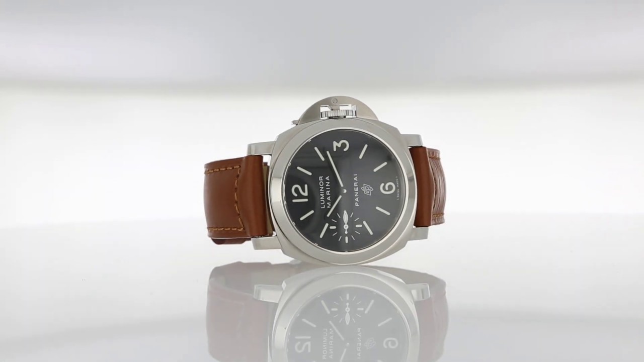 Panerai Luminor Marina Logo Pam00005 OP6728 YouTube