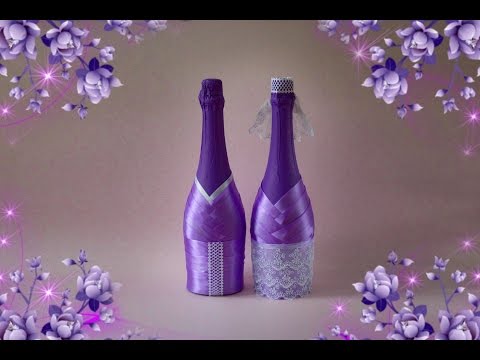 Video: Hur man dekorerar en flaska champagne för nyåret 2022 med egna händer