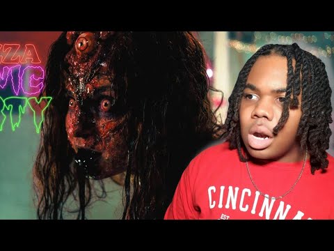 PIZZA PANIC PARTY | SHORT HORROR FILM (REACTION)