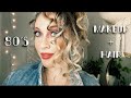 Authentic 80's Hair and Makeup Tutorial ♫