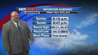 Brandon Robinson s 6 30am Forecast-May 29th 2015