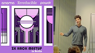 Jim Posen of Irreducible @ ZK Hack Meetup in Berlin, 24 Apr 2025