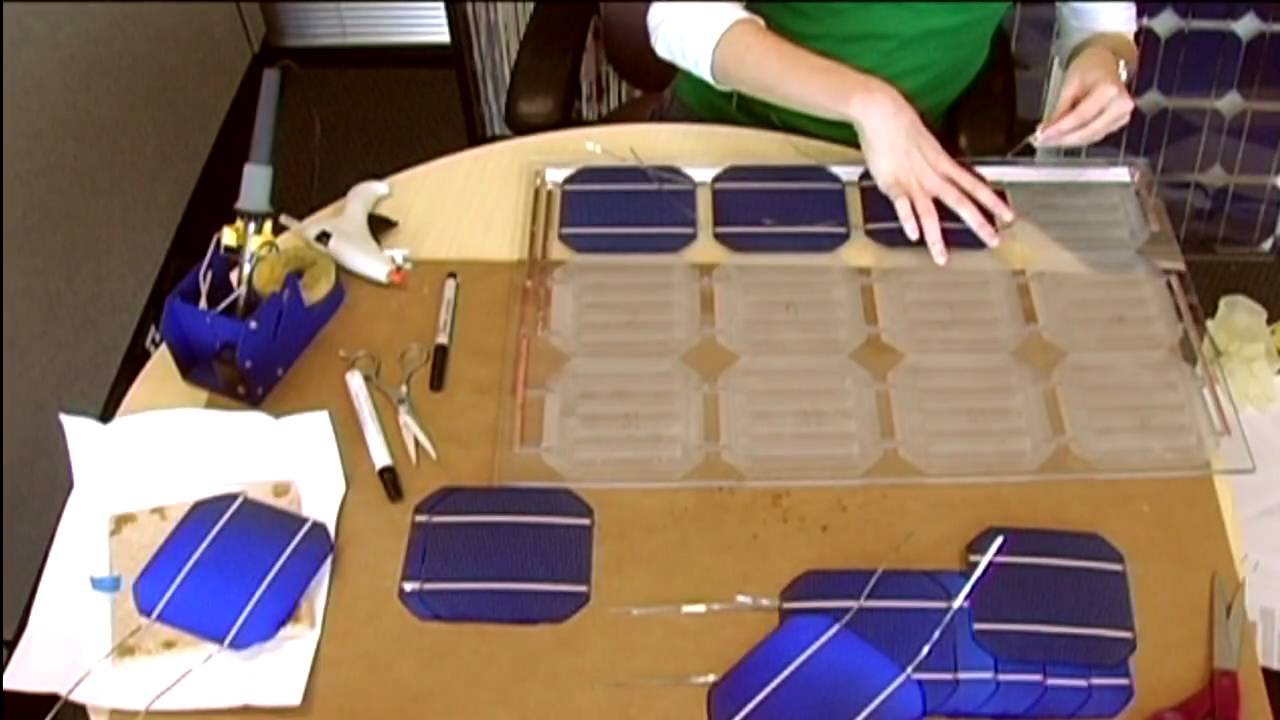 how-to-build-your-own-solar-panel-part-2-youtube