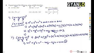 Question : 4 | Exercise 2.5 Polynomials | NCERT Class 9 Mathematics