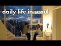 Seoul vlog  skincare treatments rainy hongdae date pasta bar pajama store cool shops in yeonnam