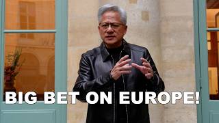 Nvidia doubles down! Jensen Huang announces $2B AI expansion in Europe