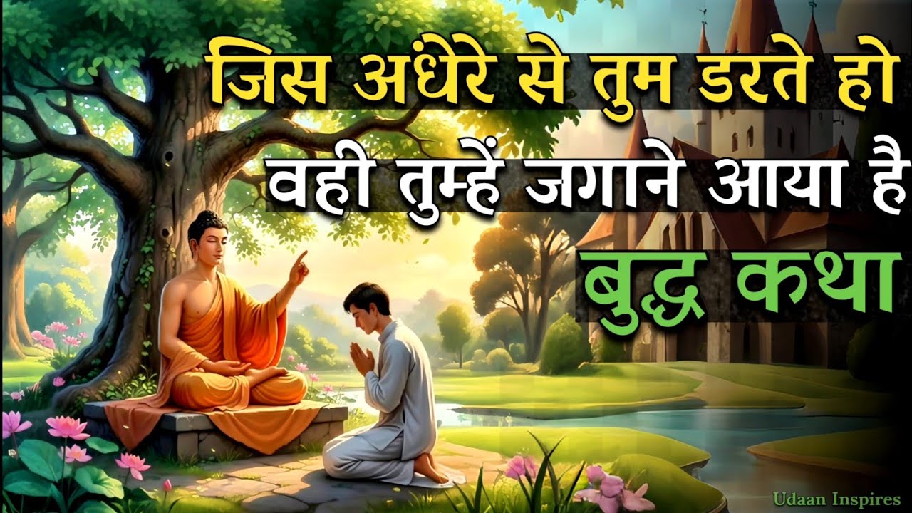 जिस अंधेरे से तुम डरते हो… वही तुम्हें जगाने आया है | A Motivational Buddh Story