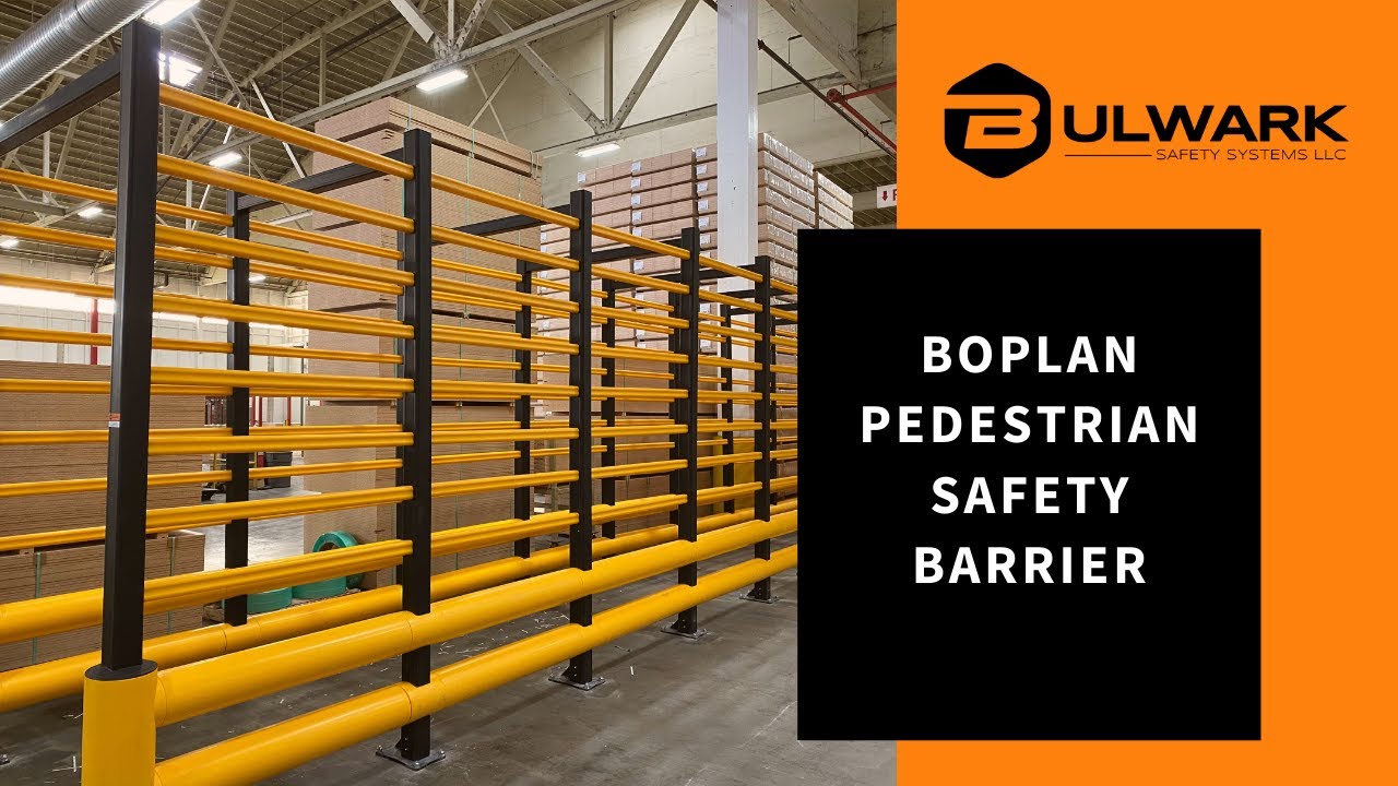 Boplan Pedestrian Safety Barrier