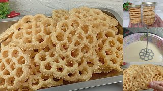 Kembang goyang / Kue Seroja, laris manis untuk isian toples lebaran atau ide bisnis rumahan