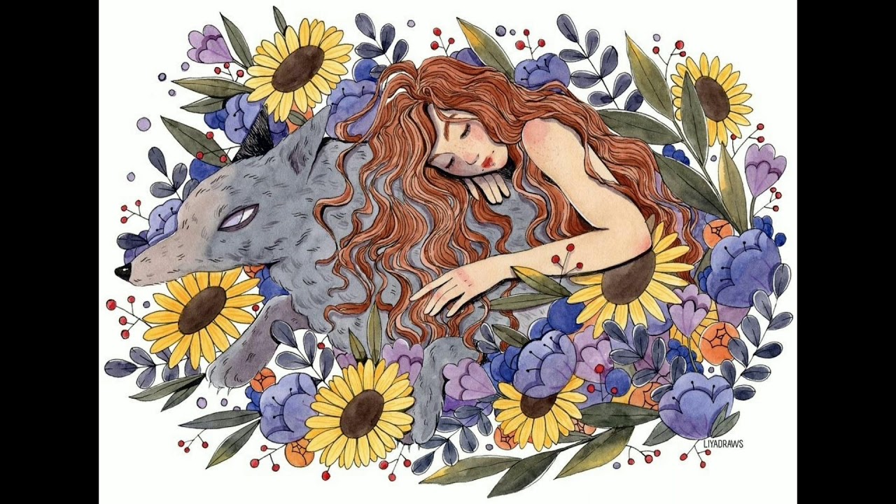 Amour plastique slowed version. Цветы арт иллюстрация геймарт. Оно и цветы арт. Палевый волк и цветы арт.