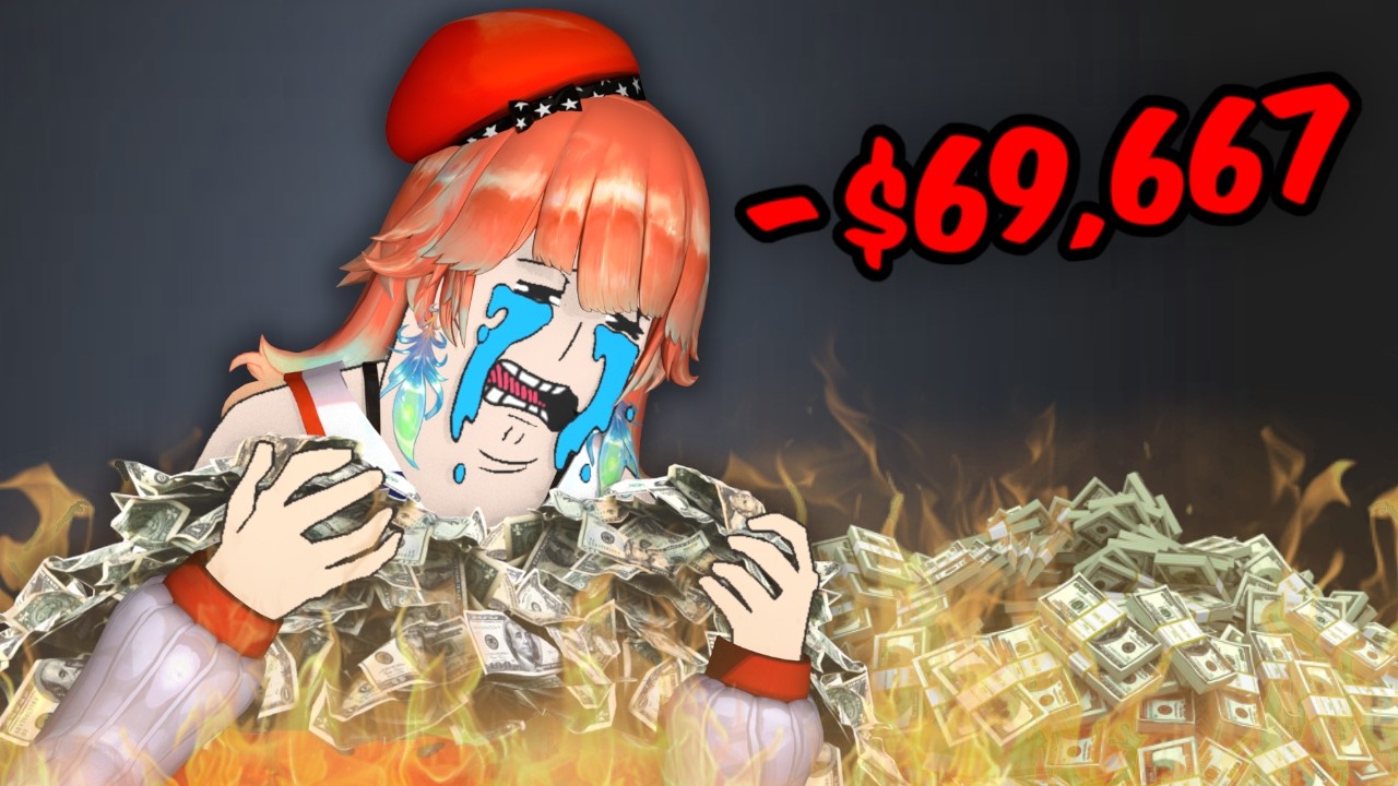1 hour of Kiara losing her sanity to gacha