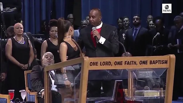 Ariana Grande Groped by Bishop Charles H. Ellis III