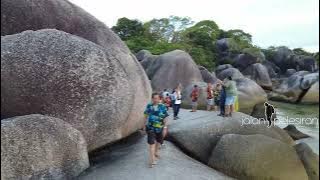 Pesona Wisata Bangka Belitung; Menyusuri Pantai Laskar Pelangi di Pantai Tanjung Tinggi - Belitung
