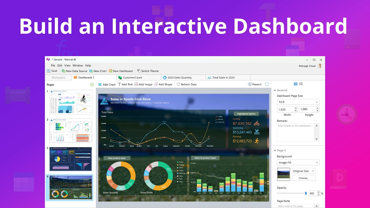 How to build an interactive dashboard for data visualization? - YouTube