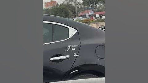 Chạy D và R   TPMS   cảm biến áp suất lốp lên HUD zin Mazda Cx5, Cx8 , Mazda 6