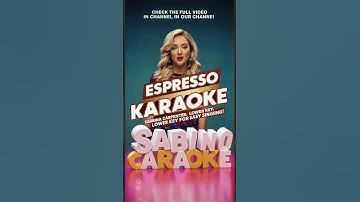 Thumbnail of Espresso Karaoke - Sabrina Carpenter For Easy Singing #karaoke #espresso #Sabrinacarpenter