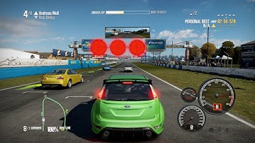 Need for Speed: Shift 2 - Unleashed: Ford Focus RS - Donington Park National - No Commentary