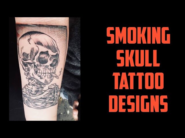 47 Smoking Skull Tattoo Stock Photos, High-Res Pictures, and Images - Getty  Images