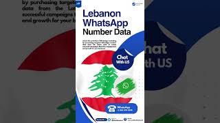 Lebanon WhatsApp Number Database | Latest Lead
