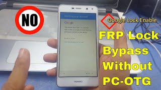 Huawei MYA-L22 Bypass Google account ✔️ Without PC ✔️ New Method 2020