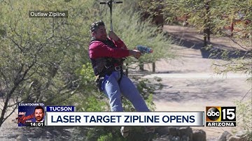 New Tucson attraction lets you zip line and shoot at targets