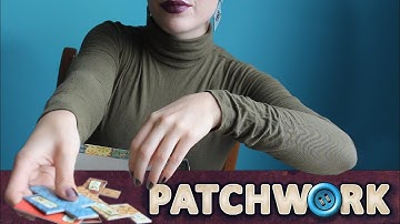 [asmr] how to play patchwork - cute cozy game - soft spoken - asmr instructions