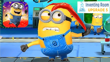Minion Rush Starfish Costume common minion Inventing room funny android gameplay walkthrough