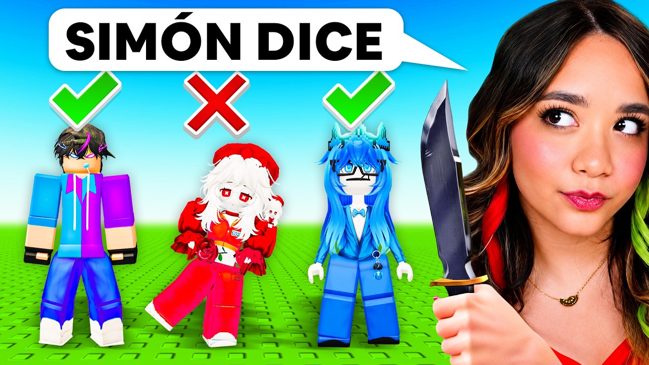 JUGAMOS SIMÓN DICE en Roblox MM2!😱