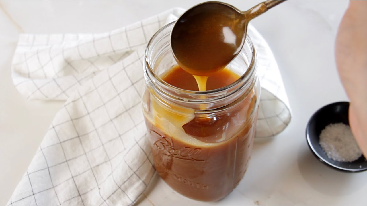 تكنيك عمل صوص الكراميل المملح